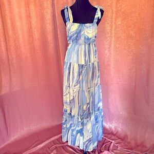 Boho maxi dress from Lulu’s sz S